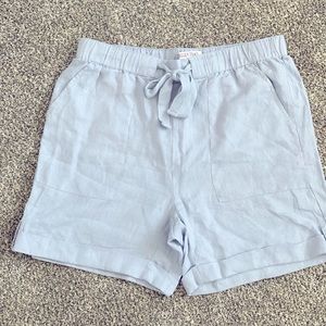 Ellen Tracy Linen Shorts